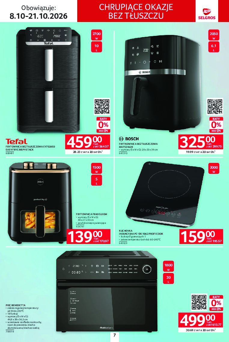 Gazetka Selgros 08/10/2026 – 21/10/2026 - gazetki promocyjne str. 7