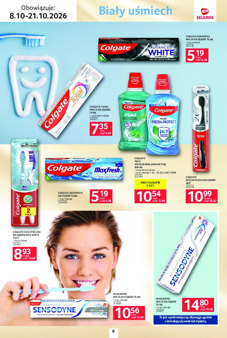 Gazetka Selgros 08/10/2026 – 21/10/2026 - gazetki promocyjne str. 8