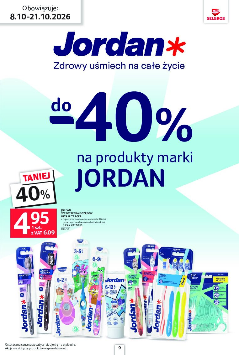 Gazetka Selgros 08/10/2026 – 21/10/2026 - gazetki promocyjne str. 9