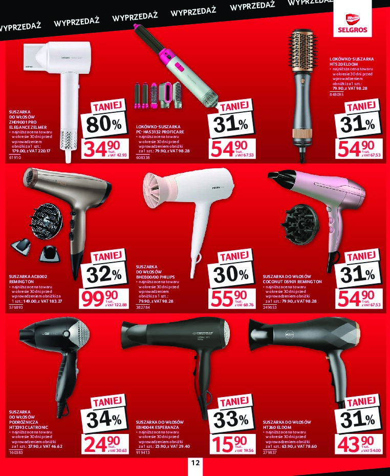 Gazetka Selgros 08/10/2026 – 21/10/2026 - gazetki promocyjne str. 12