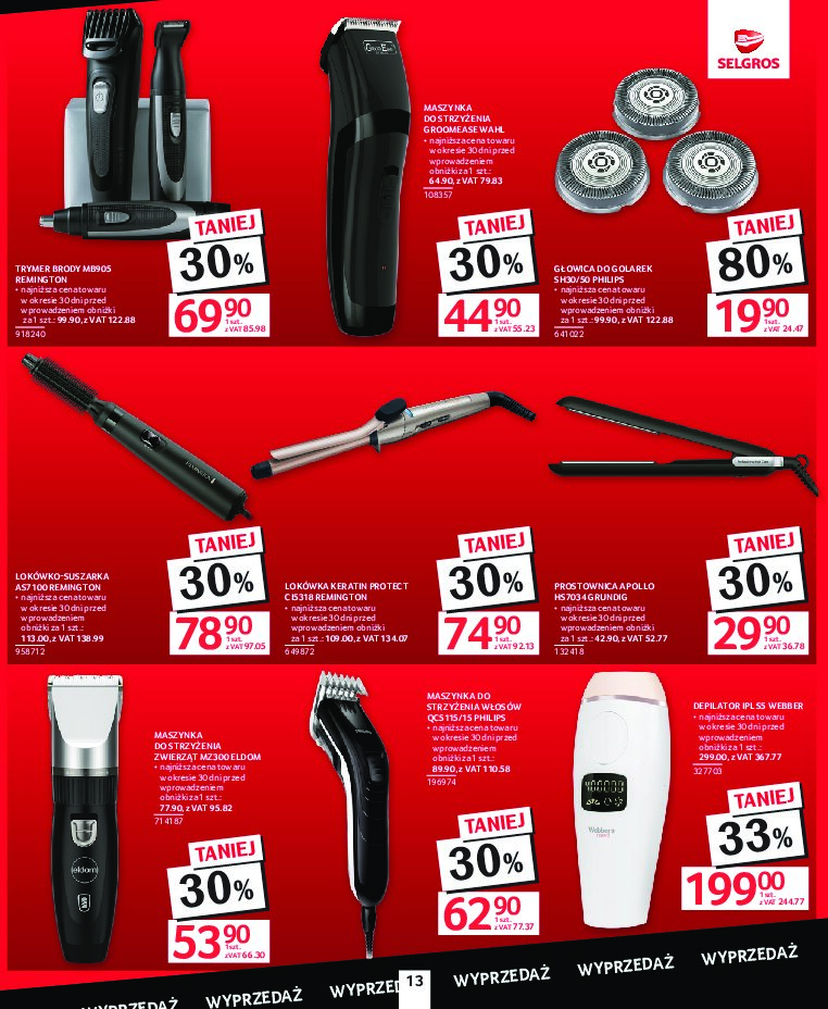 Gazetka Selgros 08/10/2026 – 21/10/2026 - gazetki promocyjne str. 13