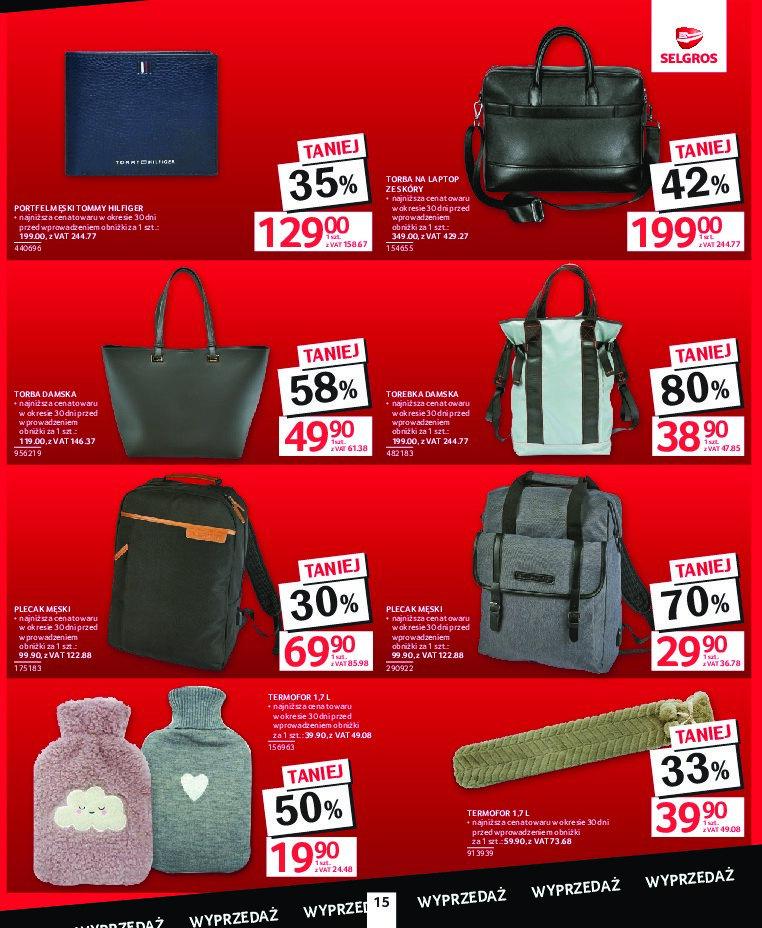 Gazetka Selgros 08/10/2026 – 21/10/2026 - gazetki promocyjne str. 15