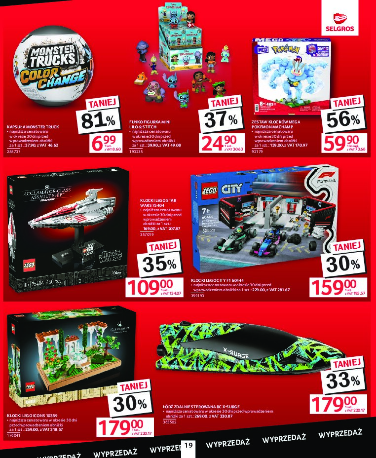 Gazetka Selgros 08/10/2026 – 21/10/2026 - gazetki promocyjne str. 19