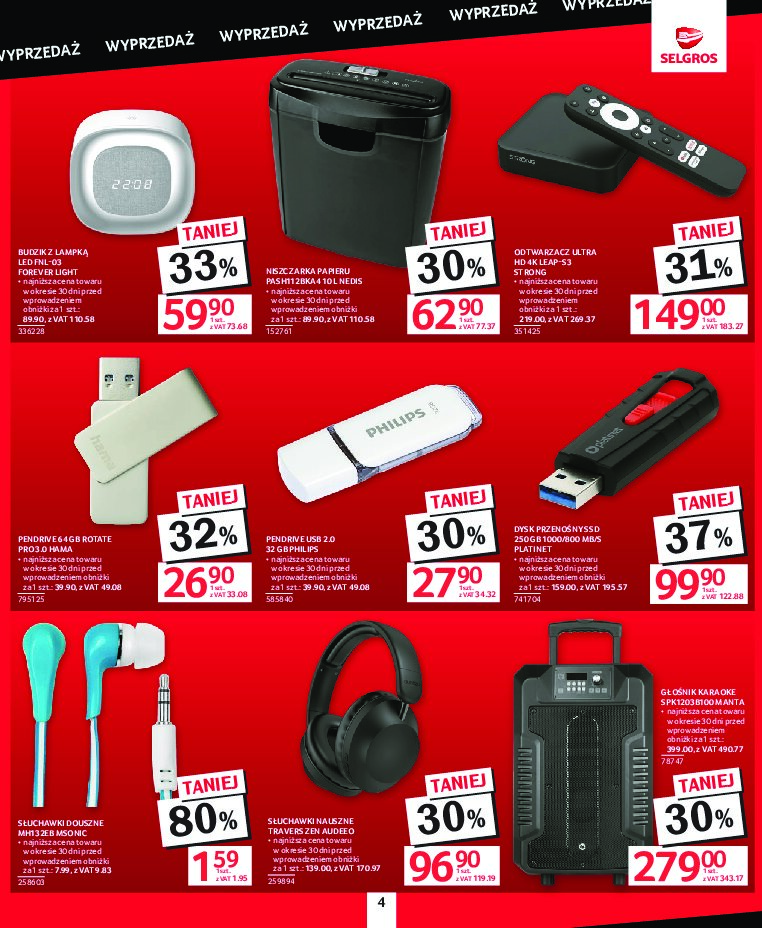 Gazetka Selgros 08/10/2026 – 21/10/2026 - gazetki promocyjne str. 4