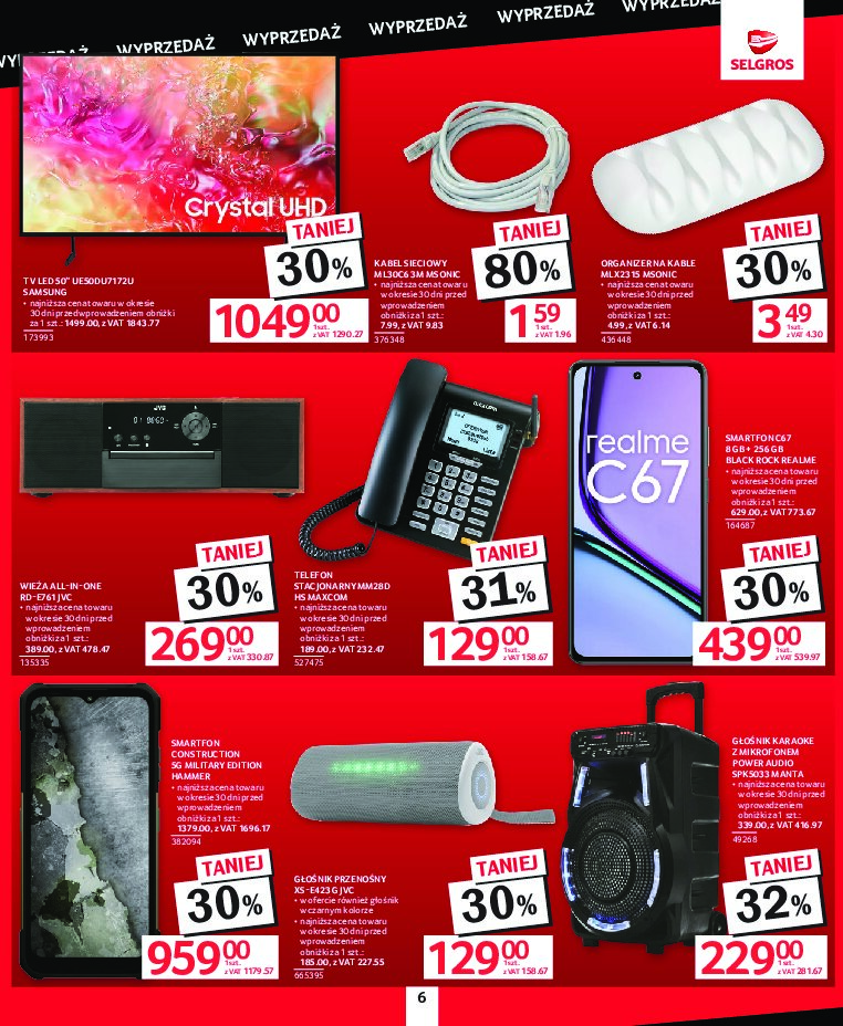Gazetka Selgros 08/10/2026 – 21/10/2026 - gazetki promocyjne str. 6