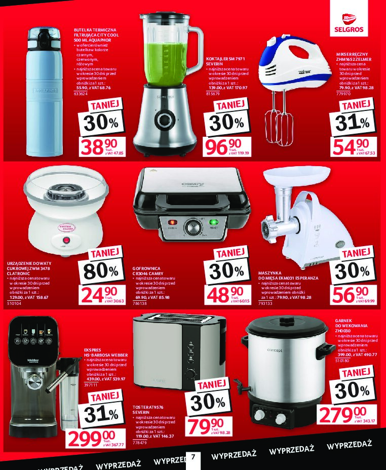 Gazetka Selgros 08/10/2026 – 21/10/2026 - gazetki promocyjne str. 7