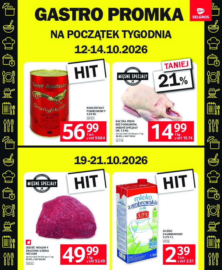 Gazetka Selgros 08/10/2026 – 21/10/2026 - gazetki promocyjne str. 19