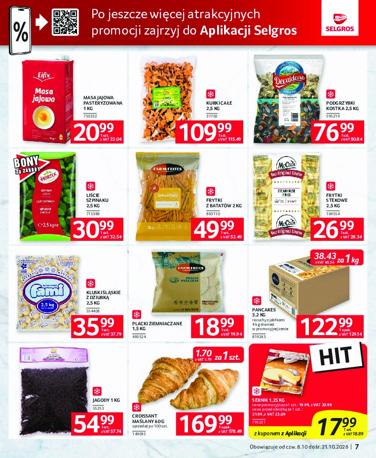 Gazetka Selgros 08/10/2026 – 21/10/2026 - gazetki promocyjne str. 7