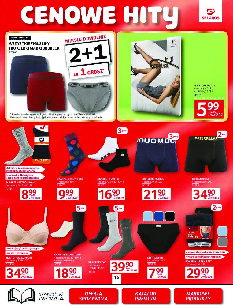 Bielizna - gazetki promocyjne str. 51