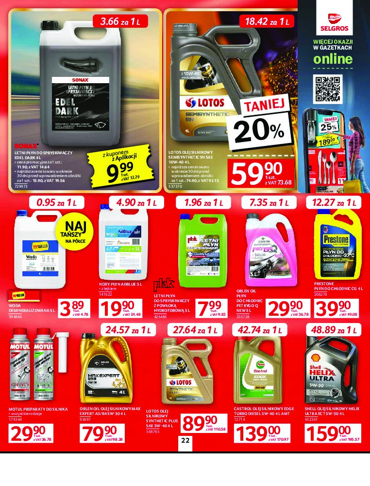 Gazetka Selgros 10/09/2026 – 23/09/2026 - gazetki promocyjne str. 24