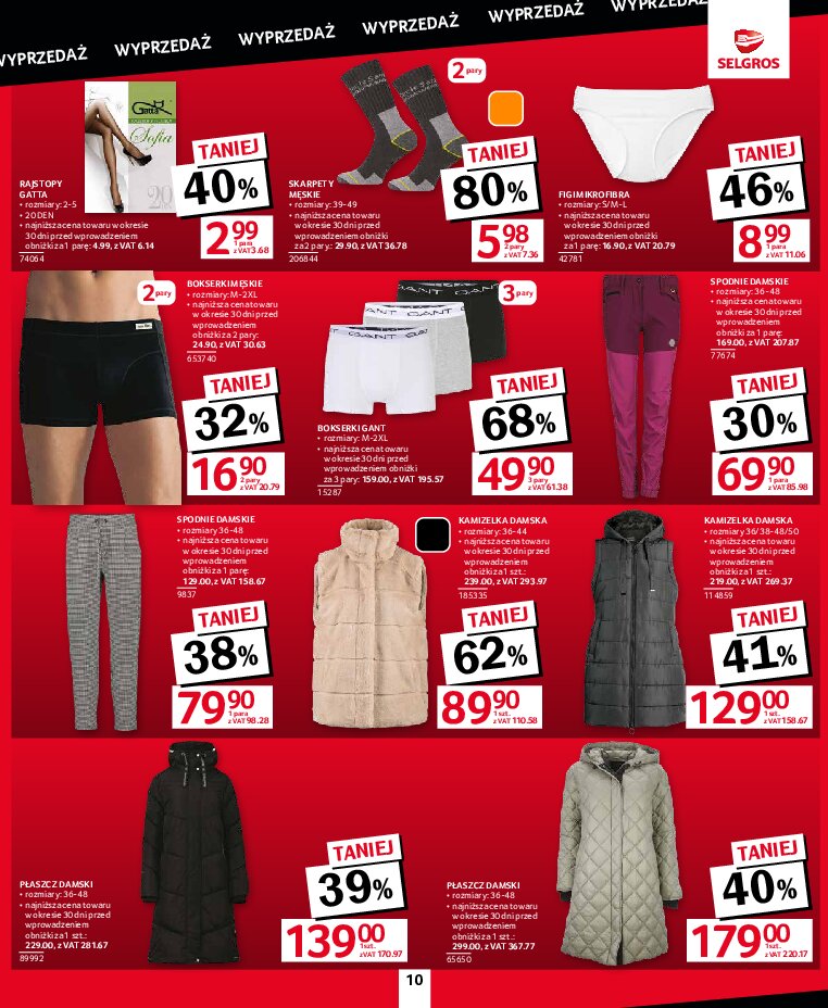 Bielizna - gazetki promocyjne str. 50