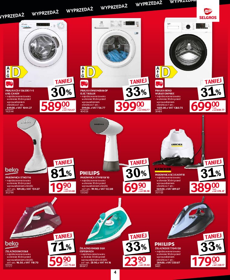 Gazetka Selgros 10/09/2026 – 23/09/2026 - gazetki promocyjne str. 4
