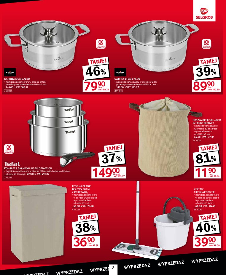 Gazetka Selgros 10/09/2026 – 23/09/2026 - gazetki promocyjne str. 7