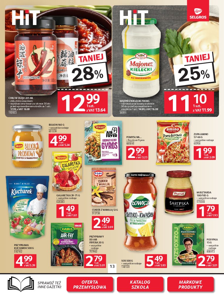 Gazetka Selgros 13/08/2026 – 26/08/2026 - gazetki promocyjne str. 13