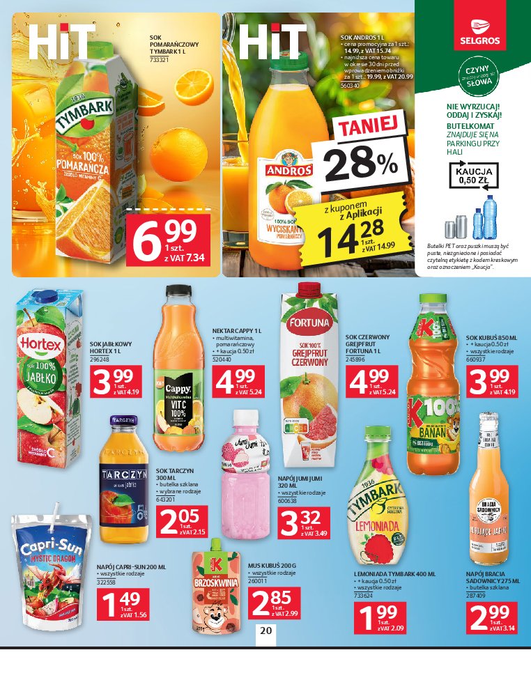 Gazetka Selgros 13/08/2026 – 26/08/2026 - gazetki promocyjne str. 20