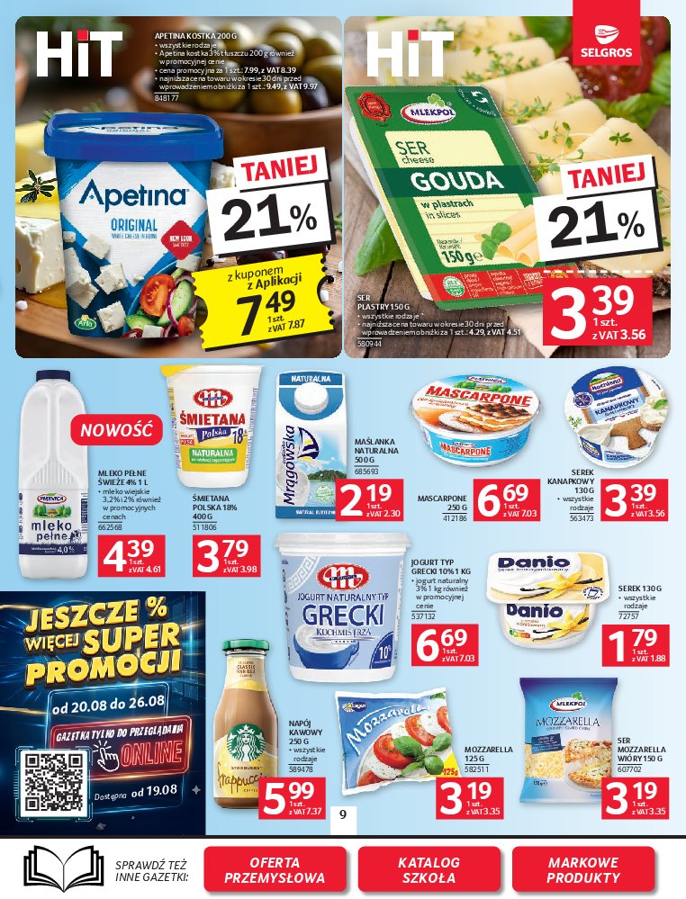 Gazetka Selgros 13/08/2026 – 26/08/2026 - gazetki promocyjne str. 9