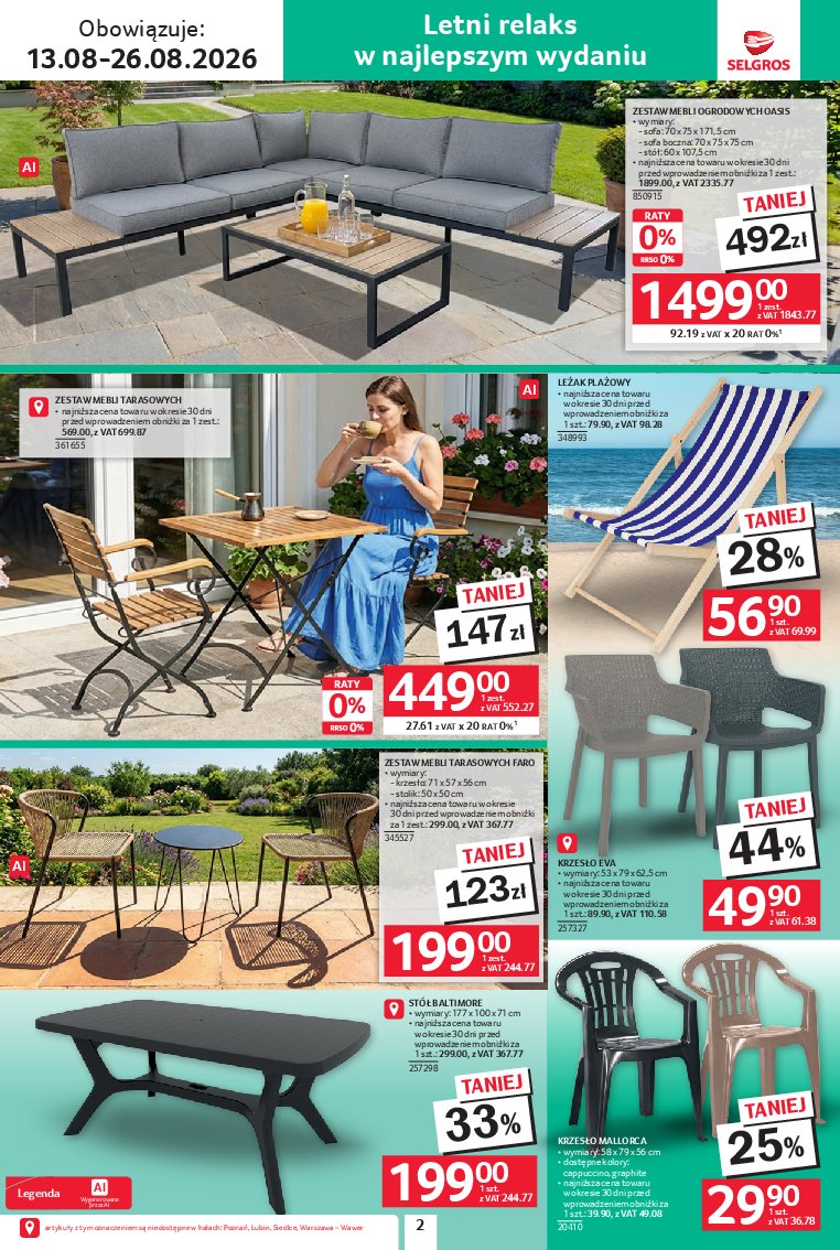 Gazetka Selgros 13/08/2026 – 26/08/2026 - gazetki promocyjne str. 2
