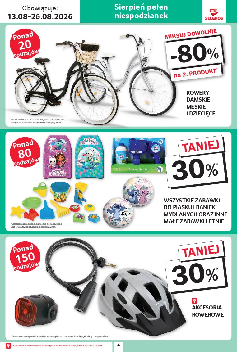 Gazetka Selgros 13/08/2026 – 26/08/2026 - gazetki promocyjne str. 4