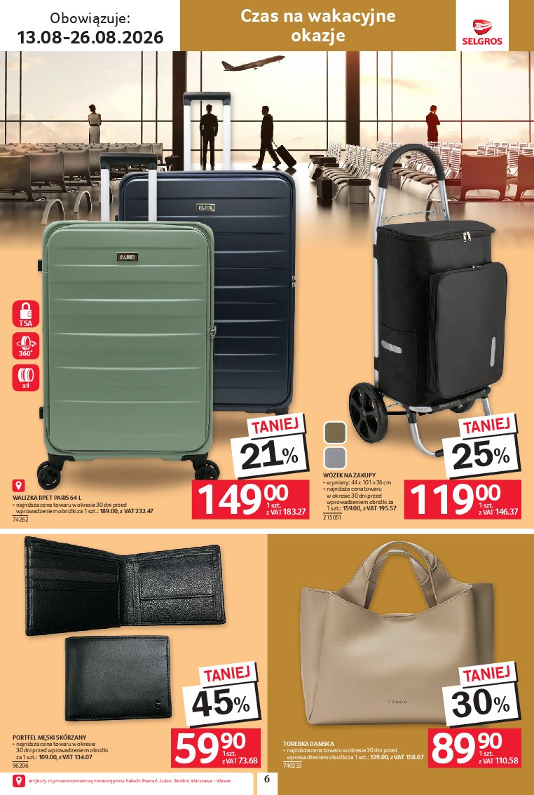 Gazetka Selgros 13/08/2026 – 26/08/2026 - gazetki promocyjne str. 6