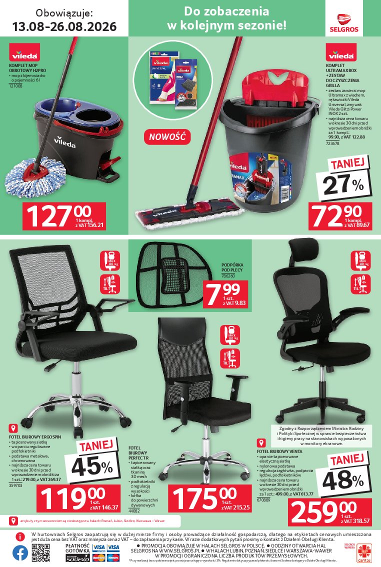 Gazetka Selgros 13/08/2026 – 26/08/2026 - gazetki promocyjne str. 7