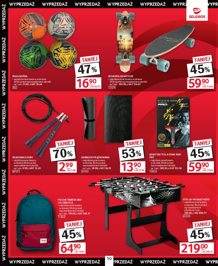 Gazetka Selgros 13/08/2026 – 26/08/2026 - gazetki promocyjne str. 10