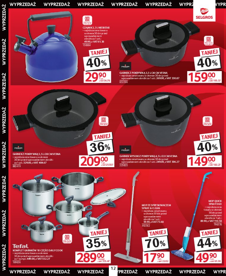 Gazetka Selgros 13/08/2026 – 26/08/2026 - gazetki promocyjne str. 12