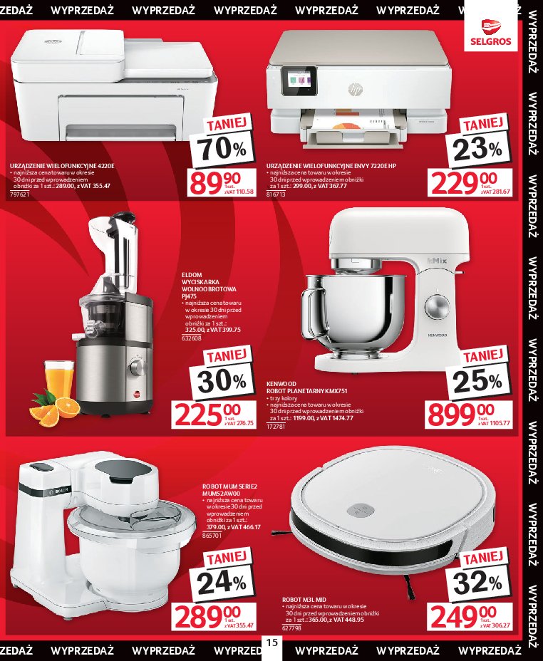 Gazetka Selgros 13/08/2026 – 26/08/2026 - gazetki promocyjne str. 15