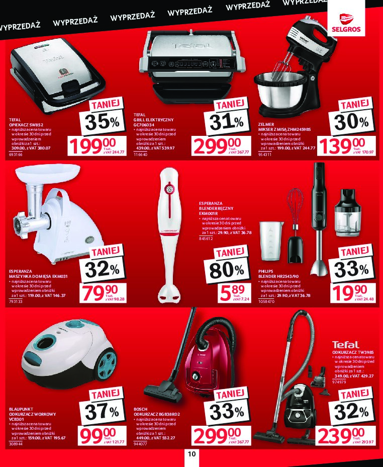 Gazetka Selgros 24/09/2026 – 07/10/2026 - gazetki promocyjne str. 10