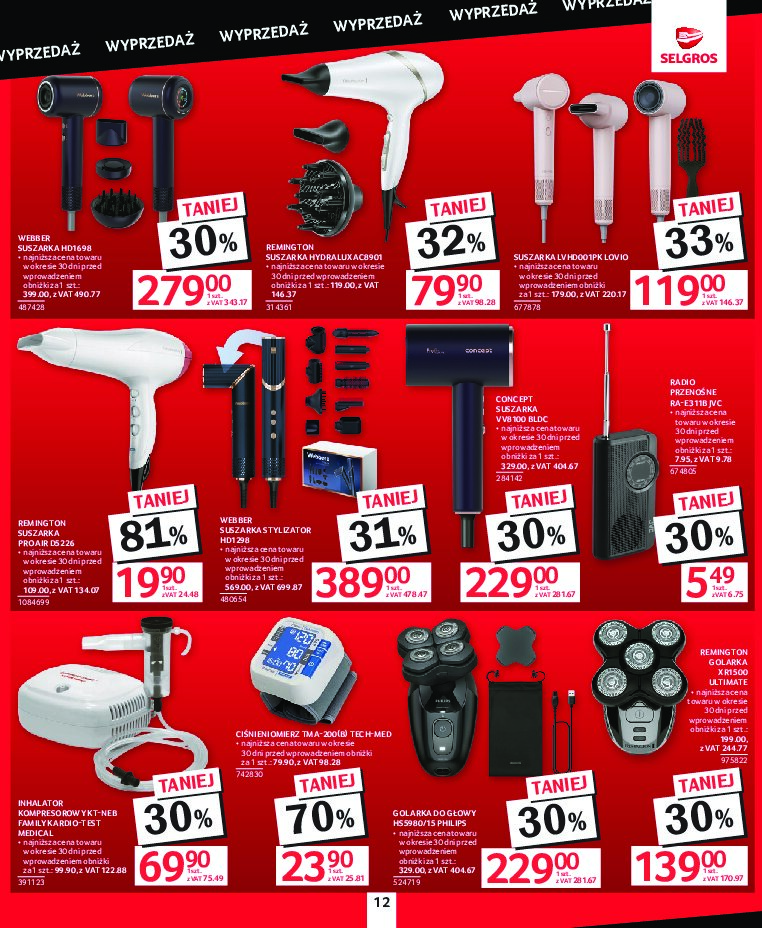 Gazetka Selgros 24/09/2026 – 07/10/2026 - gazetki promocyjne str. 12