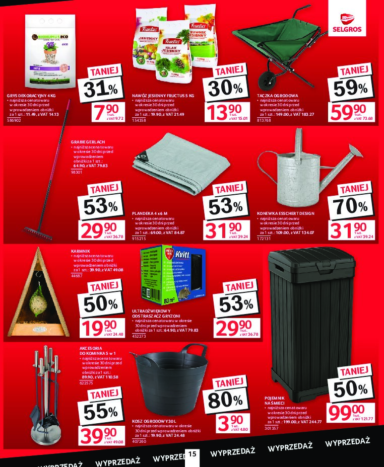 Gazetka Selgros 24/09/2026 – 07/10/2026 - gazetki promocyjne str. 15