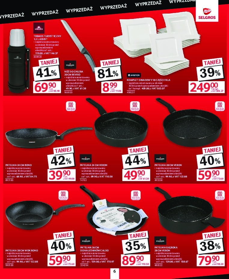 Gazetka Selgros 24/09/2026 – 07/10/2026 - gazetki promocyjne str. 6
