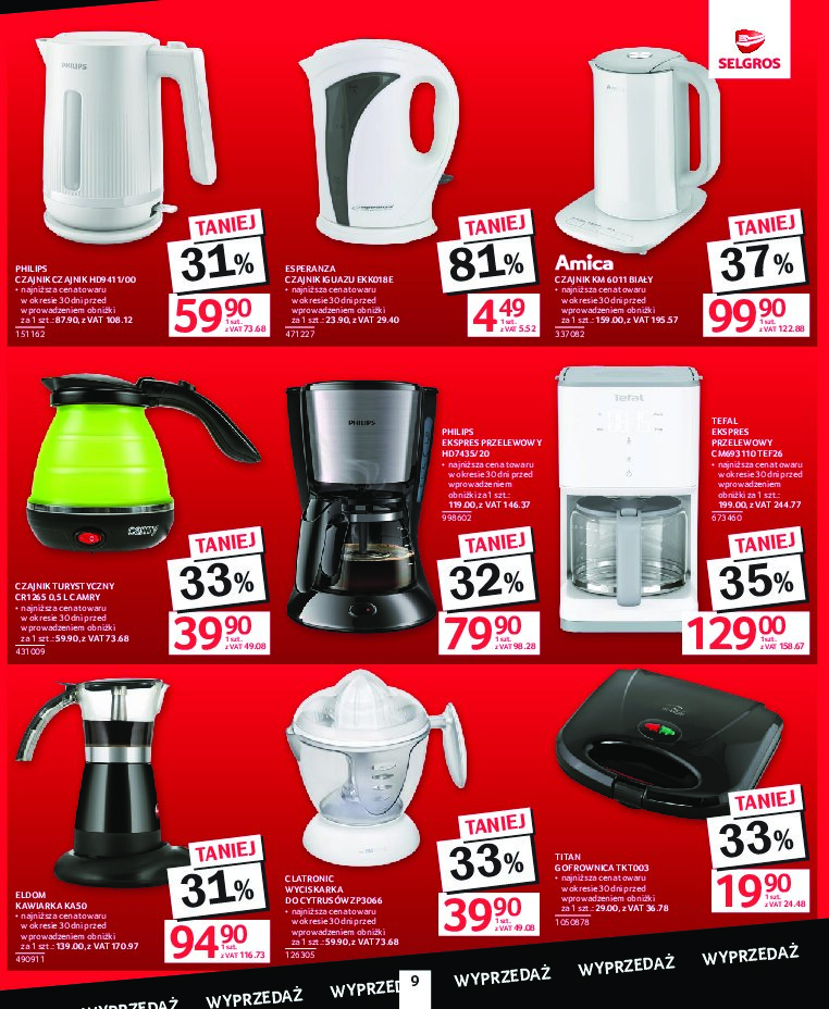 Gazetka Selgros 24/09/2026 – 07/10/2026 - gazetki promocyjne str. 9