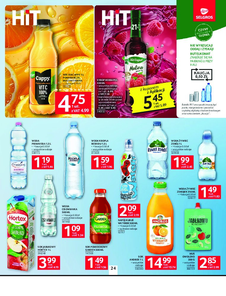 Gazetka Selgros 24/09/2026 – 07/10/2026 - gazetki promocyjne str. 24