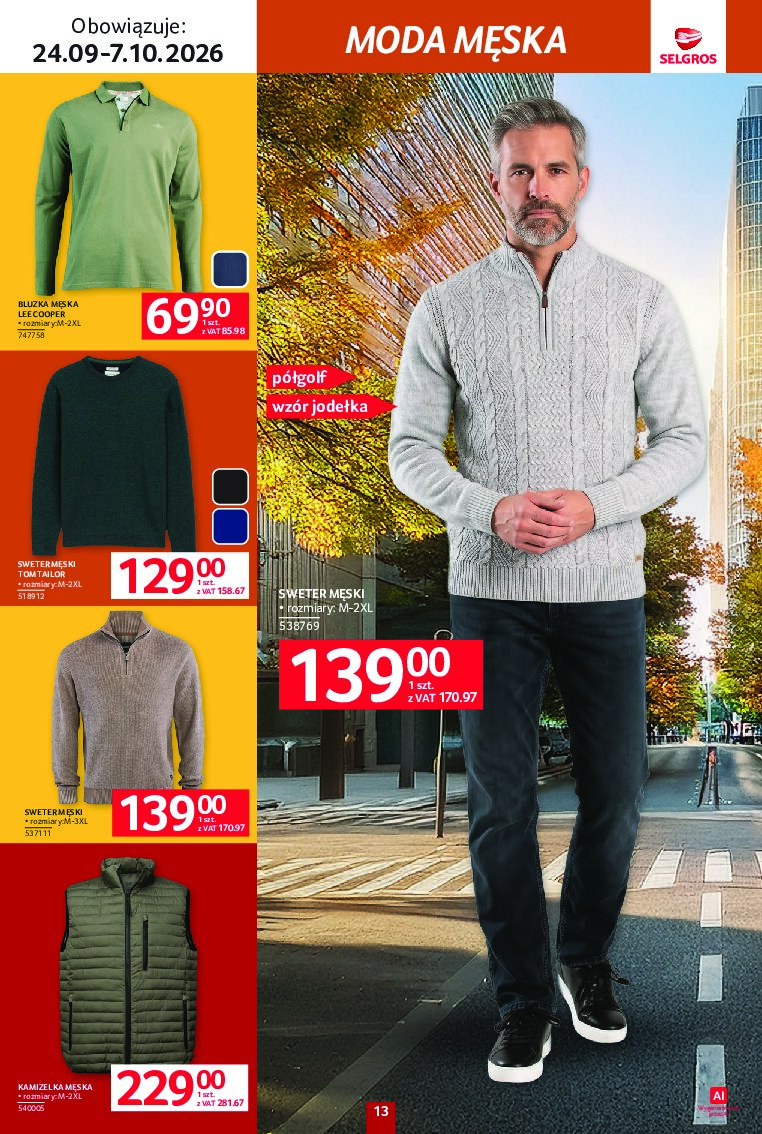 Gazetka Selgros 24/09/2026 – 07/10/2026 - gazetki promocyjne str. 13