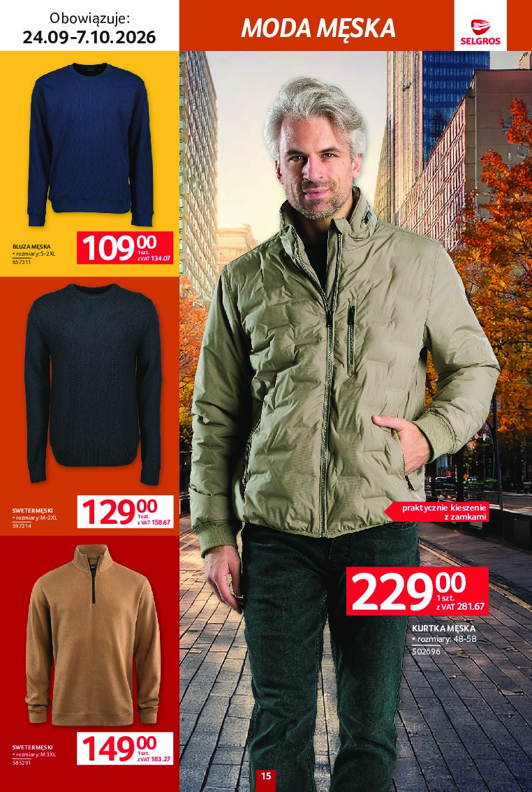 Gazetka Selgros 24/09/2026 – 07/10/2026 - gazetki promocyjne str. 15