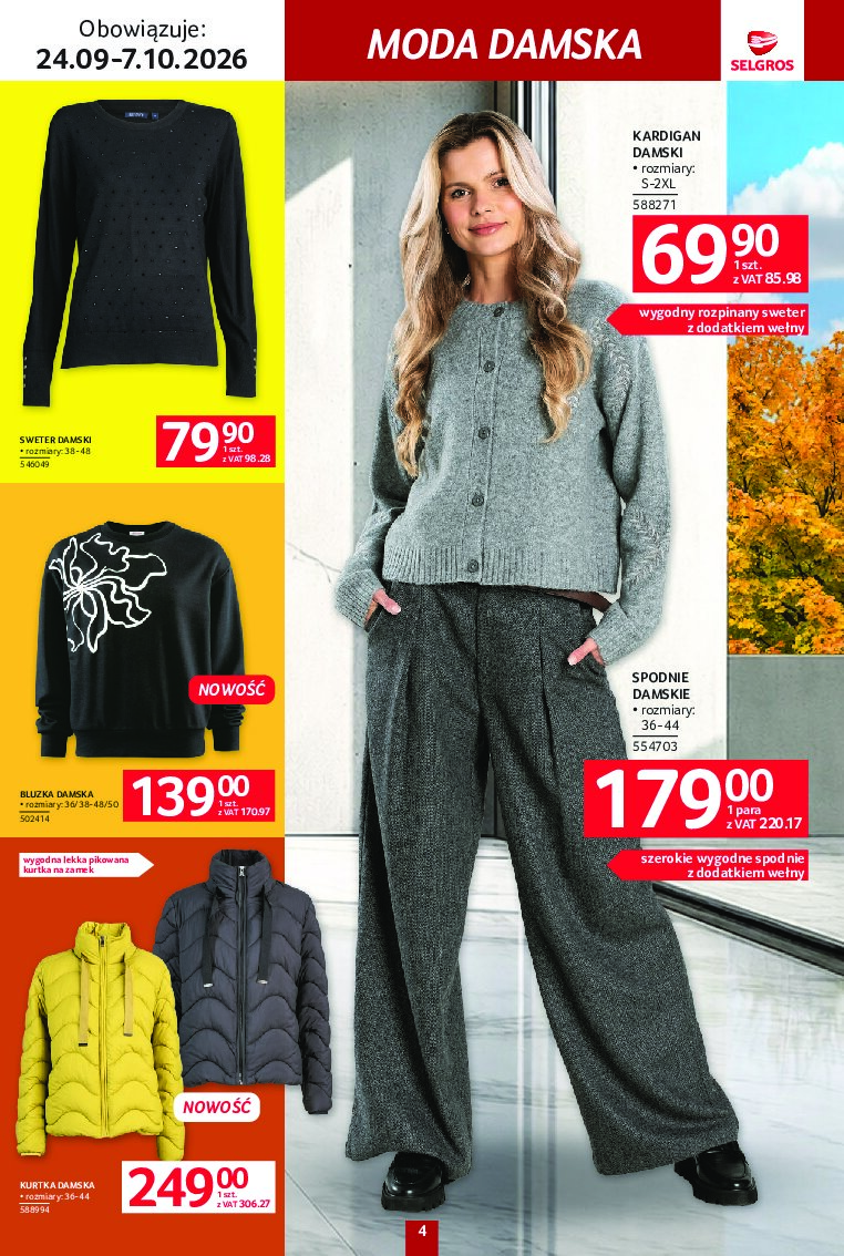 Gazetka Selgros 24/09/2026 – 07/10/2026 - gazetki promocyjne str. 4