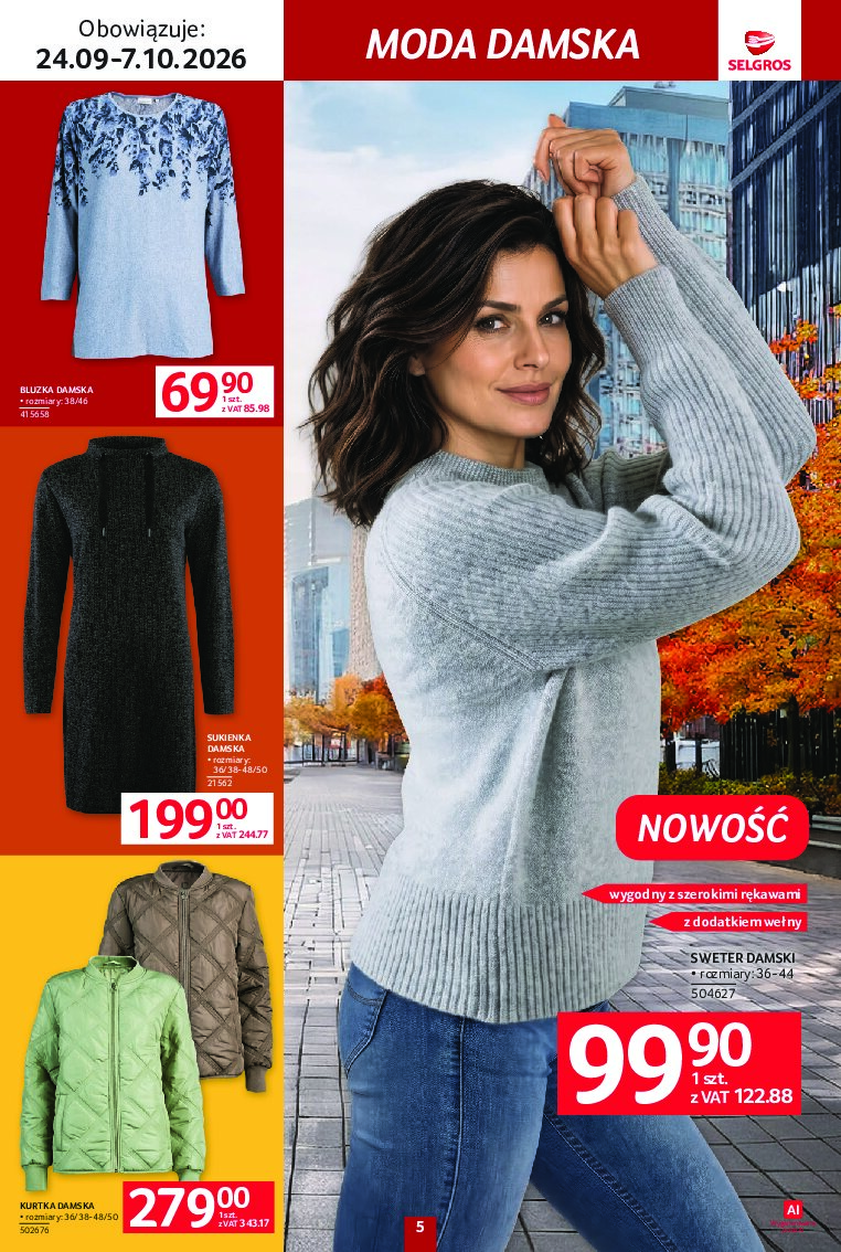 Gazetka Selgros 24/09/2026 – 07/10/2026 - gazetki promocyjne str. 5