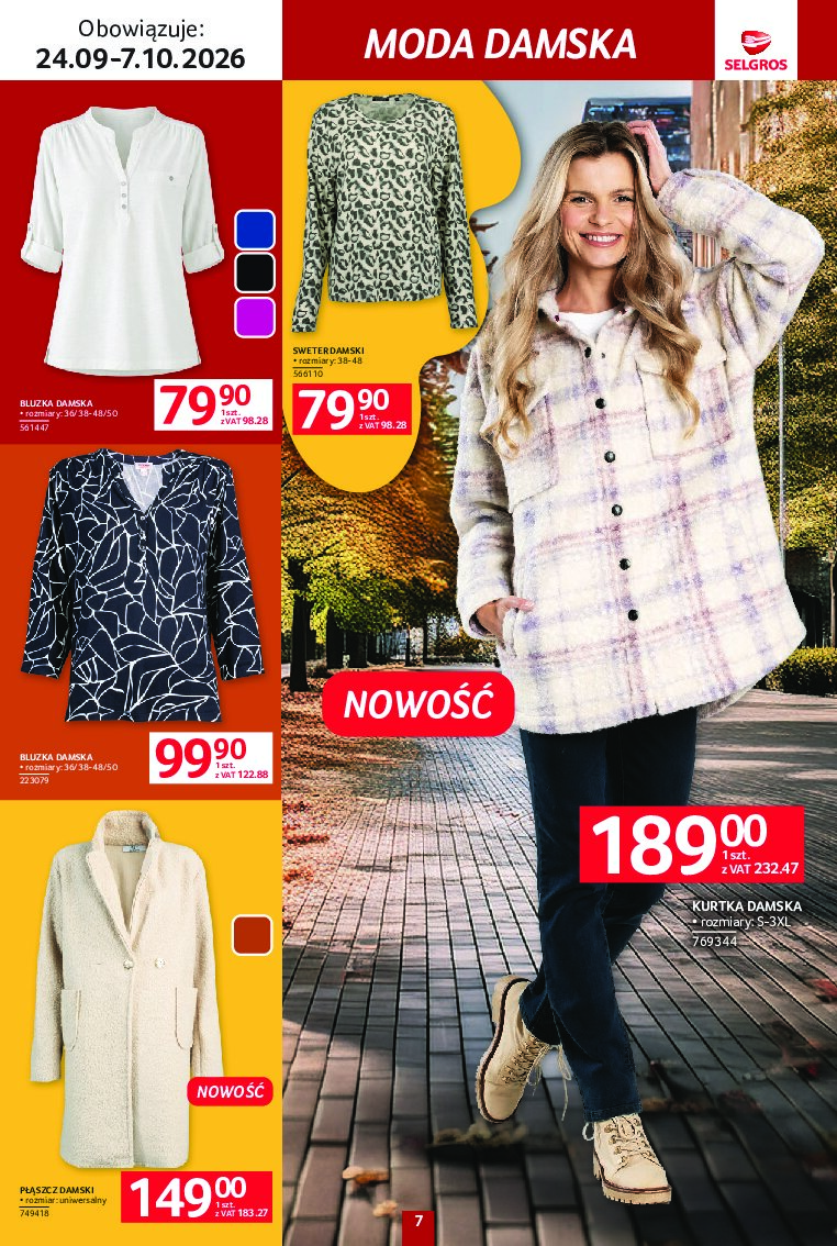 Gazetka Selgros 24/09/2026 – 07/10/2026 - gazetki promocyjne str. 7