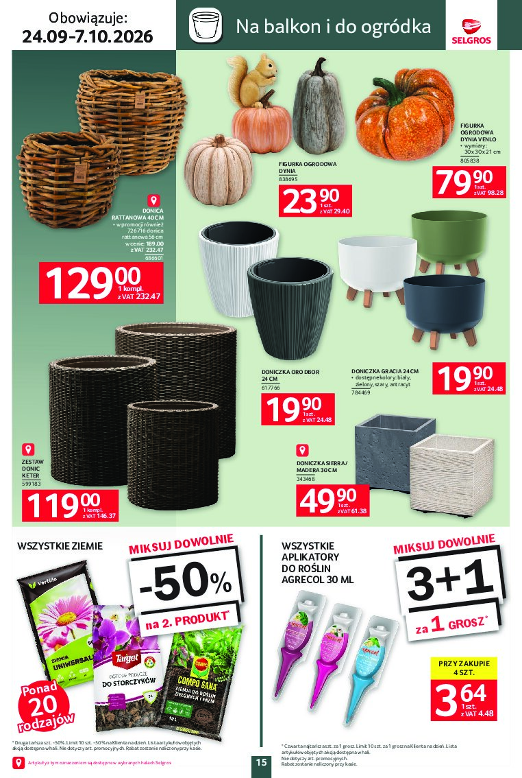 Gazetka Selgros 24/09/2026 – 07/10/2026 - gazetki promocyjne str. 15
