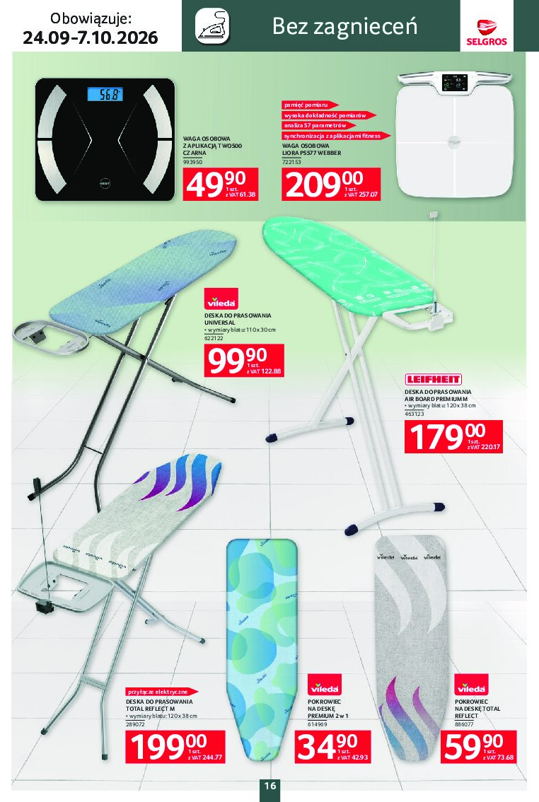 Gazetka Selgros 24/09/2026 – 07/10/2026 - gazetki promocyjne str. 16