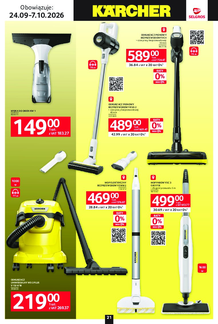 Gazetka Selgros 24/09/2026 – 07/10/2026 - gazetki promocyjne str. 21