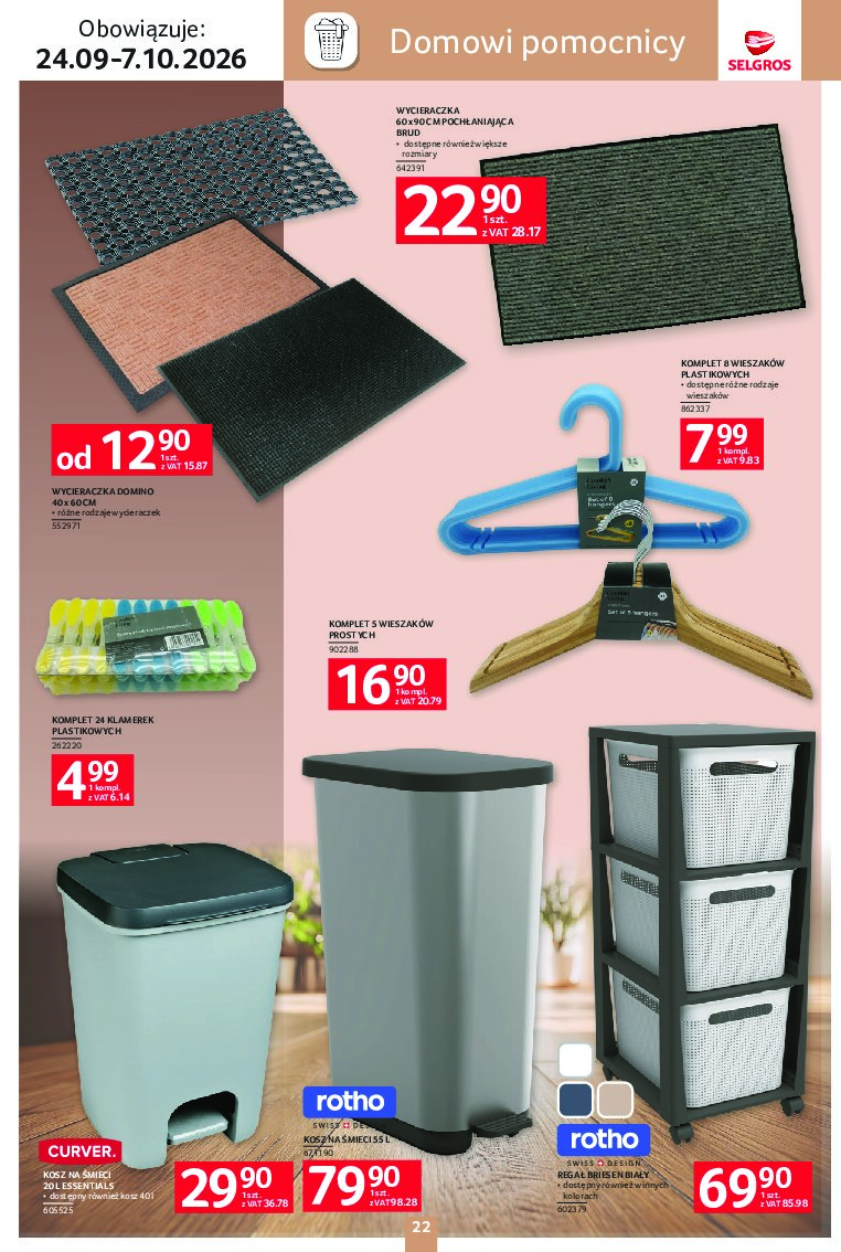 Gazetka Selgros 24/09/2026 – 07/10/2026 - gazetki promocyjne str. 22