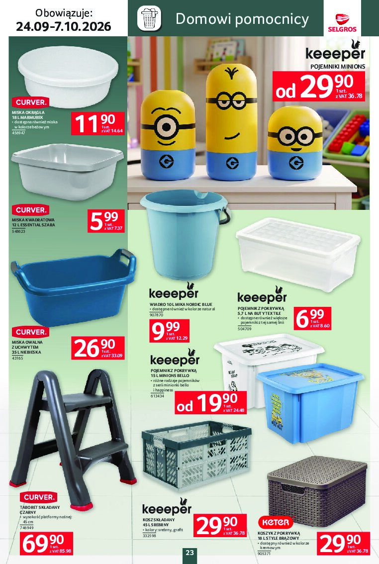 Gazetka Selgros 24/09/2026 – 07/10/2026 - gazetki promocyjne str. 23
