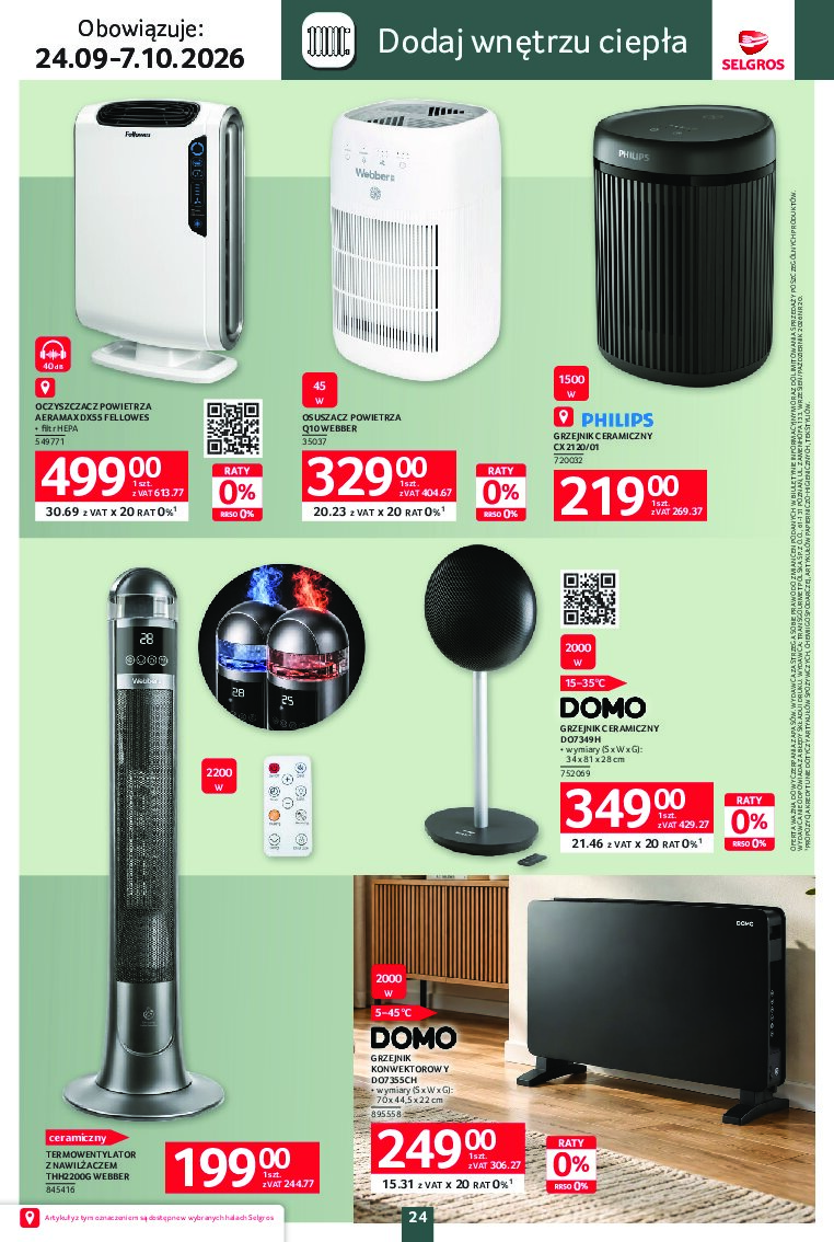 Gazetka Selgros 24/09/2026 – 07/10/2026 - gazetki promocyjne str. 24