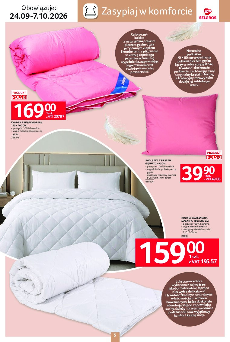 Gazetka Selgros 24/09/2026 – 07/10/2026 - gazetki promocyjne str. 5
