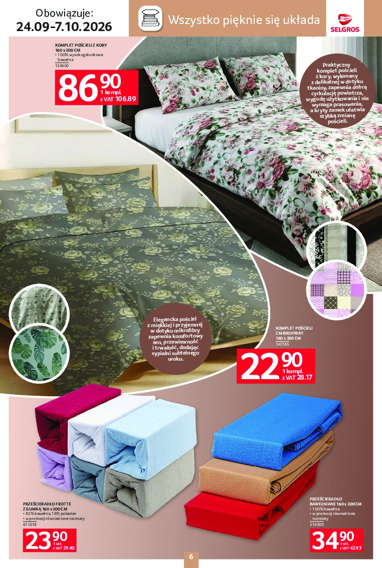 Gazetka Selgros 24/09/2026 – 07/10/2026 - gazetki promocyjne str. 6