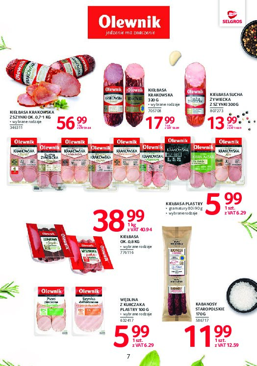 Gazetka Selgros 24/09/2026 – 07/10/2026 - gazetki promocyjne str. 7