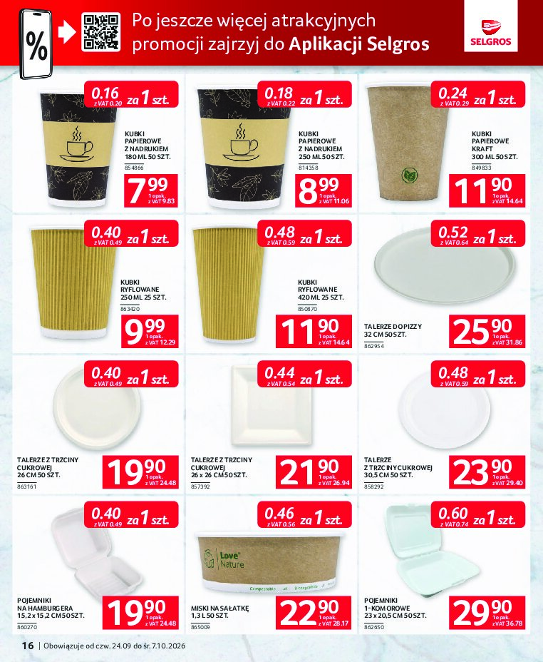 Gazetka Selgros 24/09/2026 – 07/10/2026 - gazetki promocyjne str. 16