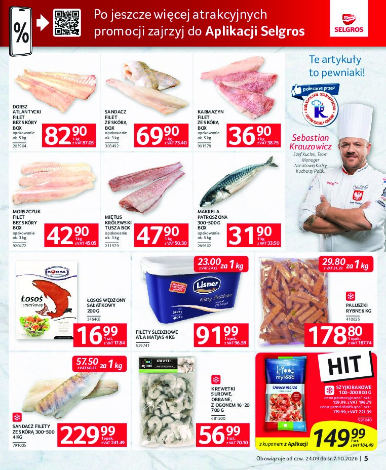 Gazetka Selgros 24/09/2026 – 07/10/2026 - gazetki promocyjne str. 5