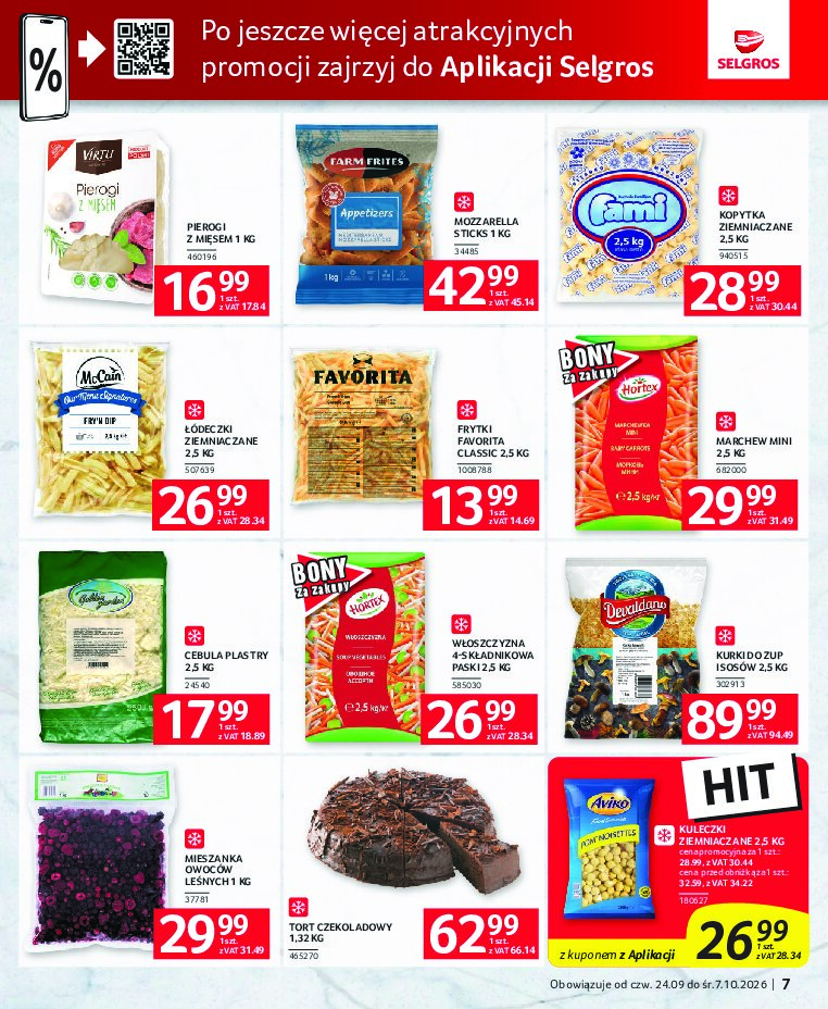 Gazetka Selgros 24/09/2026 – 07/10/2026 - gazetki promocyjne str. 7